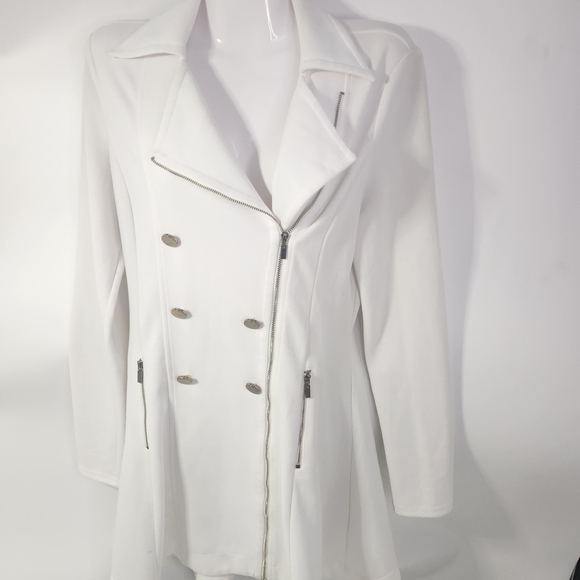 privy Jackets & Blazers - Privy Elegant Off-White Trench Coat